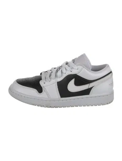 Pre-owned Jordan Leather Sneakers In White