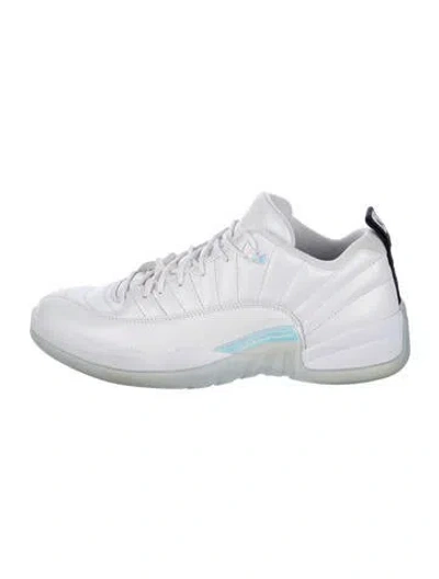 Pre-owned Jordan Leather Sneakers In White