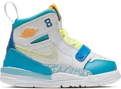 Pre-owned Jordan Legacy 312 Fly Sneakers In Blue Lagoon/clear/team Royal