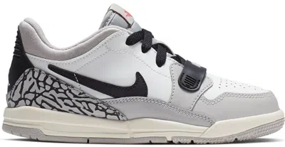 Pre-owned Jordan Legacy 312 Low Black Sneakers In Summit White/fire Red/tech Grey In Multi