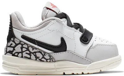 Pre-owned Jordan Legacy 312 Low Black Sneakers In Summit White/fire Red/tech Grey