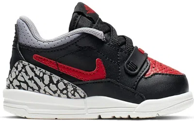 Pre-owned Jordan Legacy 312 Low Bred Cement Sneakers In Black/gym Red In Multi