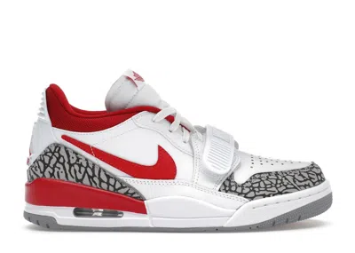 Pre-owned Jordan Legacy 312 Low Cement Gym Red (women's) Sneakers In White/cement Grey/black