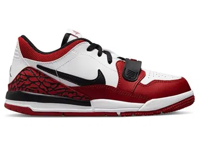 Pre-owned Jordan Legacy 312 Low Chicago Red Sneakers In White/gym Red/black