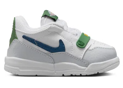 Pre-owned Jordan Legacy 312 Low Industrial Blue Sneakers In White/wolf Grey/pine Green In Multi