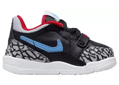 Pre-owned Jordan Legacy 312 Low Sneakers In Black/valor Blue/university Red