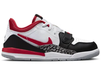 Pre-owned Jordan Legacy 312 Low Sneakers In White/fire Red/black
