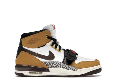 Pre-owned Jordan Legacy 312 Rookie Of The Year Sneakers In White/baroque Brown/wheat In Multi