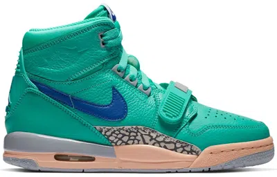Pre-owned Jordan Legacy 312 Sneakers In Hyper Jade/bright Blue