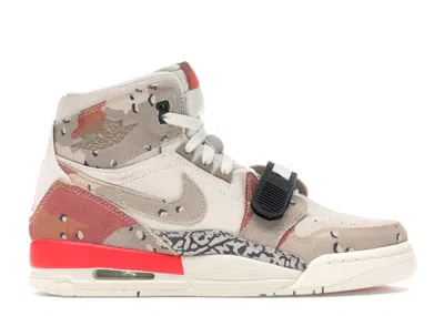 Pre-owned Jordan Legacy 312 Sneakers In Sail/desert Camo/infrared 23 In Multi