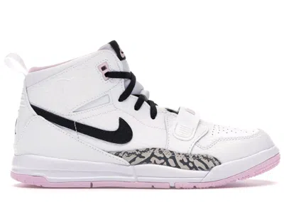 Pre-owned Jordan Legacy 312 Sneakers In White/black/pink Foam