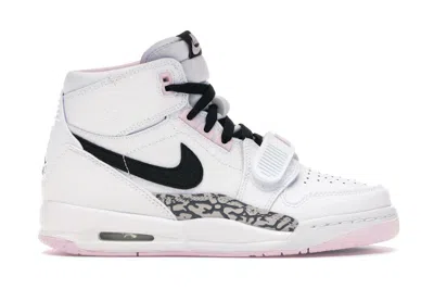 Pre-owned Jordan Legacy 312 Sneakers In White/black/pink Foam
