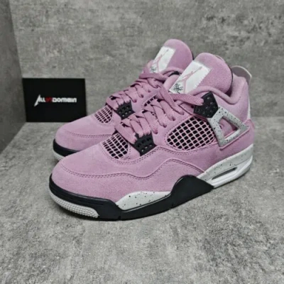 Pre-owned Jordan Level Ss/new - Nike Air  4 Retro Orchid Aq9129-501 Ships Now In Purple