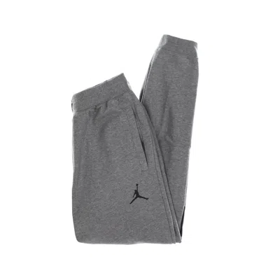 Jordan Lightweight Men's Dri-fit Air Fleece Pant Carbon Heather/black In Gray