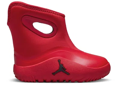 Pre-owned Jordan Lil Drip Sneakers In Fire Red/black