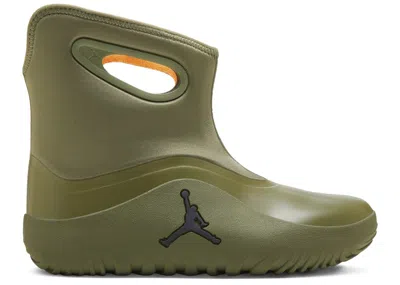 Pre-owned Jordan Lil Drip Sneakers In Medium Olive/laser Orange/black In Multi