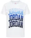 Jordan Little Boys Graphic Tee In 001white
