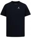 Jordan Jumpman Air Embroidered Tee - Big Kid In Black