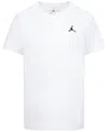 Jordan Little Boys Jumpman Air Embroidered Short-sleeve T-shirt In Gym Red