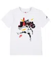 Jordan Little Boys Mj Jamming T-shirt In White