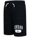Jordan Big Boys Mesh Logo Shorts In Black