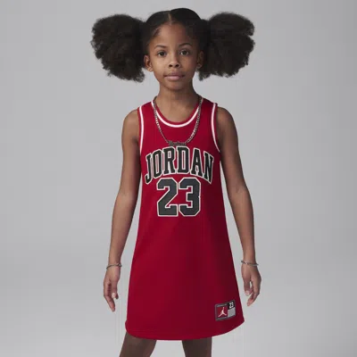 Jordan 23 Little Kids' Dress In Red