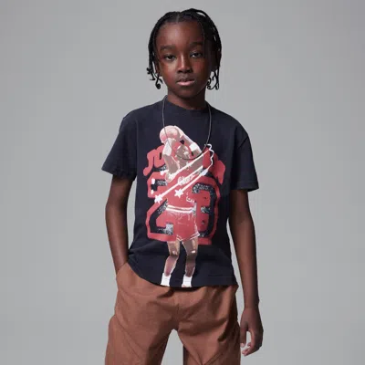 Jordan Little Kids' 40th Anniversary T-shirt In Black