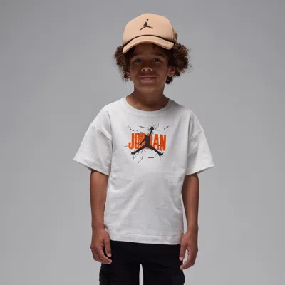 Jordan Little Kids' '85 Shatter T-shirt In White
