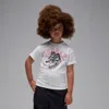 Jordan Little Kids' Aj1 Rookie T-shirt In White