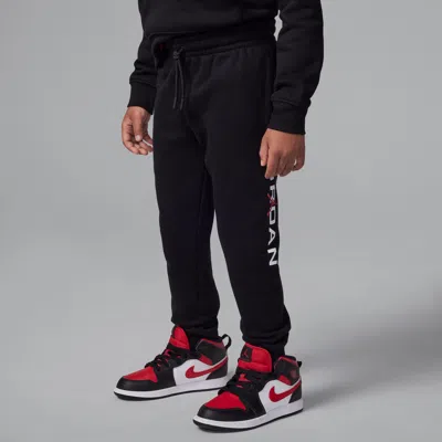 Jordan Little Kids' Baseline Fleece Pants In Black