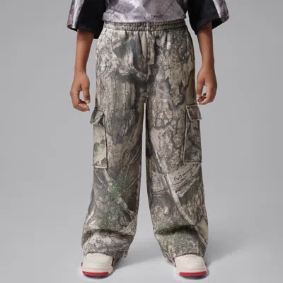 Jordan Little Kids' Brooklyn Realtree Printed Pants In White