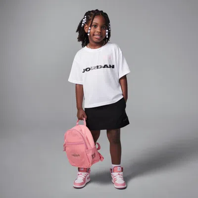 Jordan Little Kids' Crafted Utility 2-piece Skort Set In Black