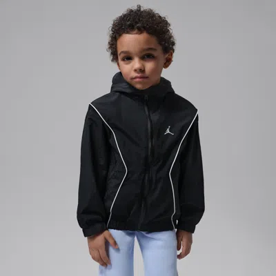 Jordan Little Kids' Essential Draft Jacket In Black