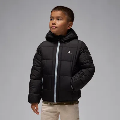 Jordan Little Kids' Essential Midweight Puffer In Black