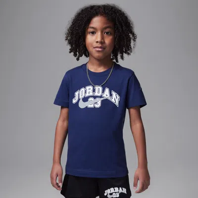 Jordan Little Kids' Flight Mvp 23 T-shirt In Blue