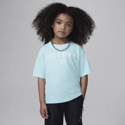 Jordan Little Kids' Graphic T-shirt In Green