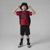 Jordan Little Kids' Jumpman 2-piece Shorts Set In Black