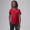 Jordan Little Kids' Jumpman Air Embroidered T-shirt In Red