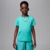 Jordan Little Kids' Jumpman Air Embroidered T-shirt In Green