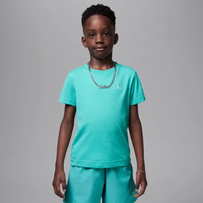 Jordan Little Kids' Jumpman Air Embroidered T-shirt In Green