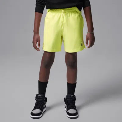 Jordan Little Kids' Jumpman Woven Play Shorts In Yellow