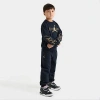 Jordan Little Kids Mountainside Crewneck Sweatshirt And Jogger Pants Set In Black
