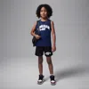 Jordan Little Kids' Mvp  23 Tank Top And Shorts Set In Black