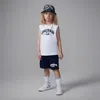 Jordan Little Kids' Mvp  23 Tank Top And Shorts Set In Blue