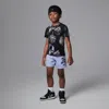 Jordan Little Kids' Mvp Ring 2-piece Shorts Set In Purple