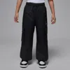 Jordan Little Kids' Post Up Open Cargo Pants In Black