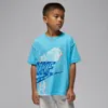 Jordan Little Kids' Reissue T-shirt In Blue