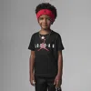 Jordan Little Kids' T-shirt In Black