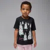 Jordan Kids' Brooklyn Winterland Graphic T-shirt In Black