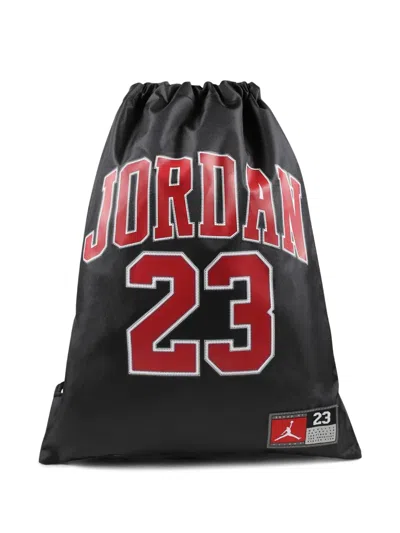 Jordan Logo Backpack In 黑色